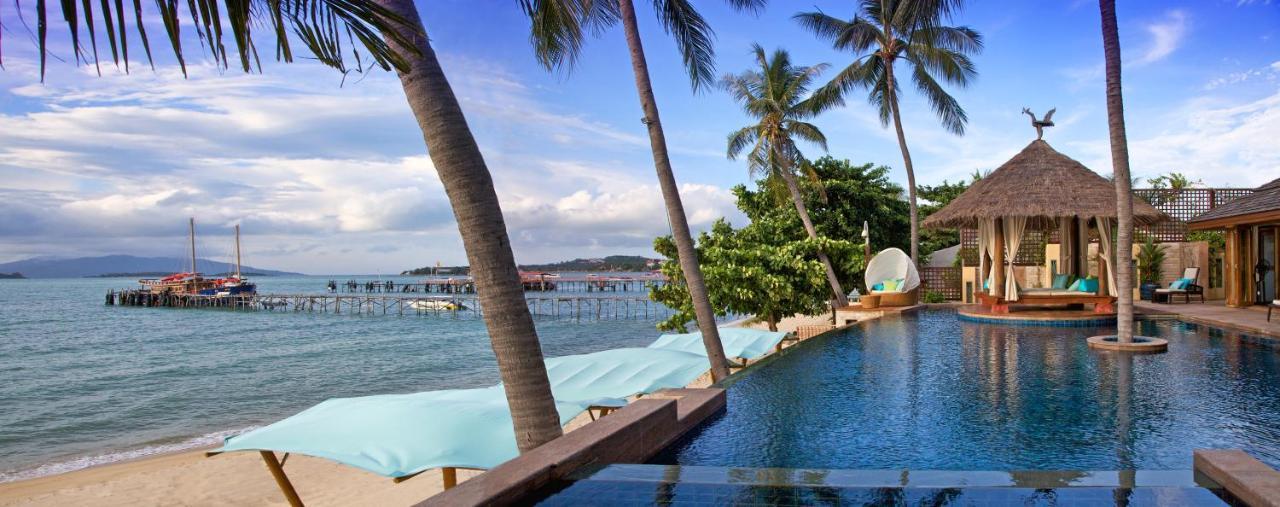 Upni Duniya - Luxury, Beachfront 9-Suites Villa Bang Rak Beach  Exterior photo